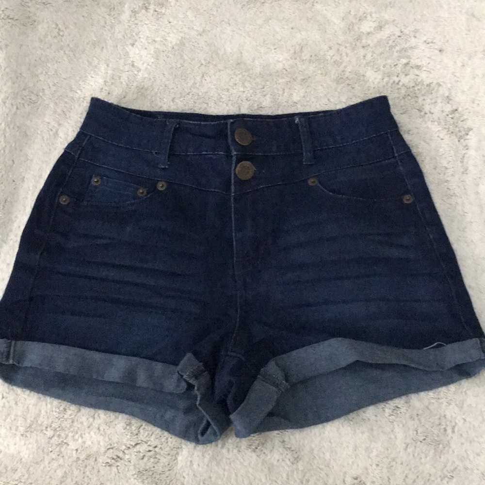 High waisted short shorts